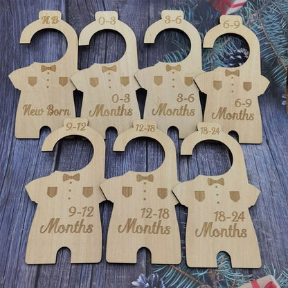 12 Pcs Wooden Baby Milestone Cards Commemorate Baby Birth Monthly Recording Cards Newborn Infant Shower Gifts Photography Props