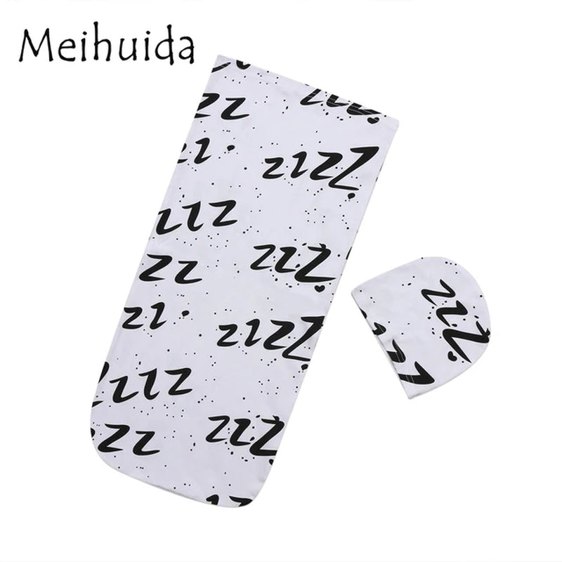 Muslin Cotton Cute Newborn Baby Cotton Swaddle Blanket Bedding Headband Covers Sleeping Blanket